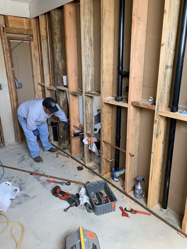 Commercial rough-in plumbing for Commercial Plumbing in Lincroft